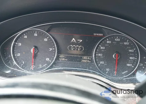 2013 Audi A7 3.0T Premium z USA, uszkodzony, nr VIN WAU3GAFC6DN046728